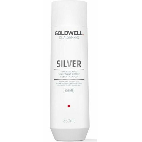 Goldwell Dualsenses Refining Silver Shampoo - Шампунь для седых и светлых волос 250 мл goldwell dualsenses refining silver shampoo корректирующий шампунь для седых и светлых волос 250 мл