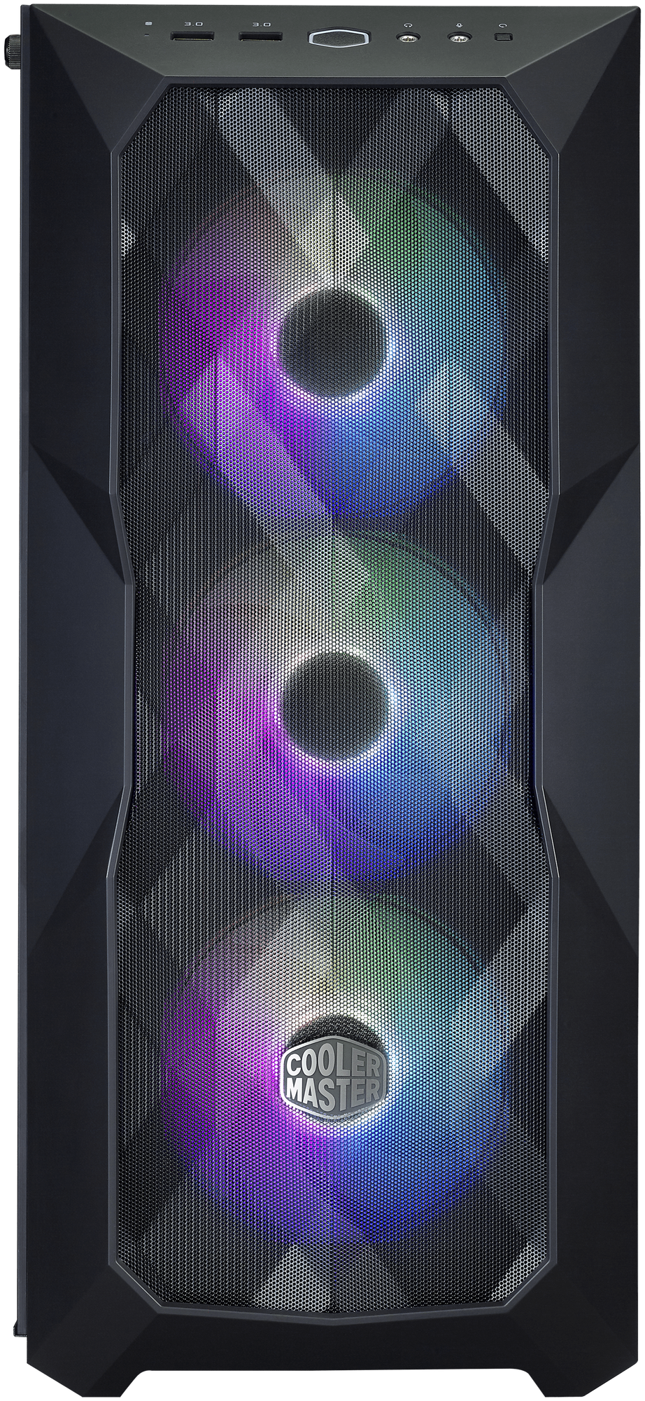 Корпус eATX Cooler Master MCB-D500D-KGNN-S01 черный, без БП, с окном, 2*USB 3.0, audio - фото №4