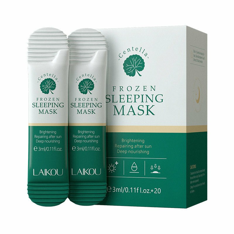 Ночная маска для лица с экстрактом центеллы Centella Frozen Sleeping Mask, 3мл