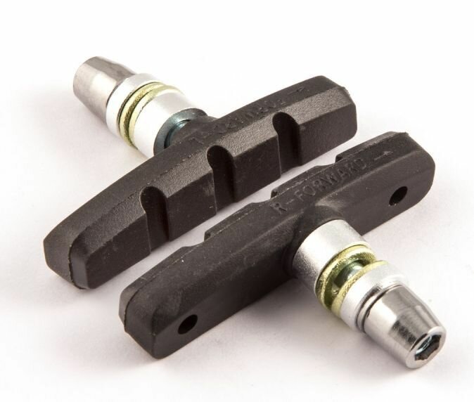 Тормозные колодки Clarks CP-301 V-Brake с крепежом 60мм, асимметричные