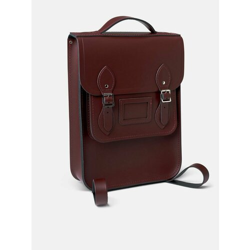 фото Рюкзак кожаный the cambridge satchel co. the portrait backpack (oxblood) нет бренда