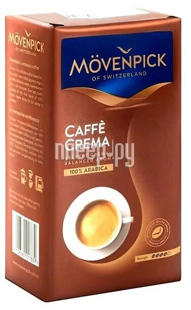 Кофе молотый Movenpick Caffe Crema 500г - фото №17