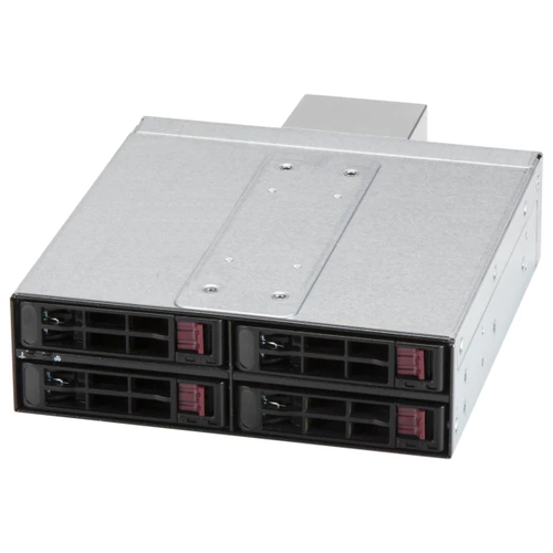 Mobile rack для HDD/SSD Supermicro M14TQC, серый/черный