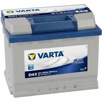 Аккумулятор VARTA D43 Blue Dynamic 560 127 054, 242x175x190, прямая полярность, 60 Ач