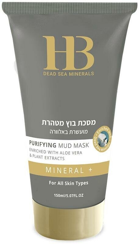 Health & Beauty Маска Health & Beauty Purifying Mud Mask Enriched With Aloe Vera Anti-Aging Очищающая грязевая маска с Алоэ Вера, 170 г, 150 мл