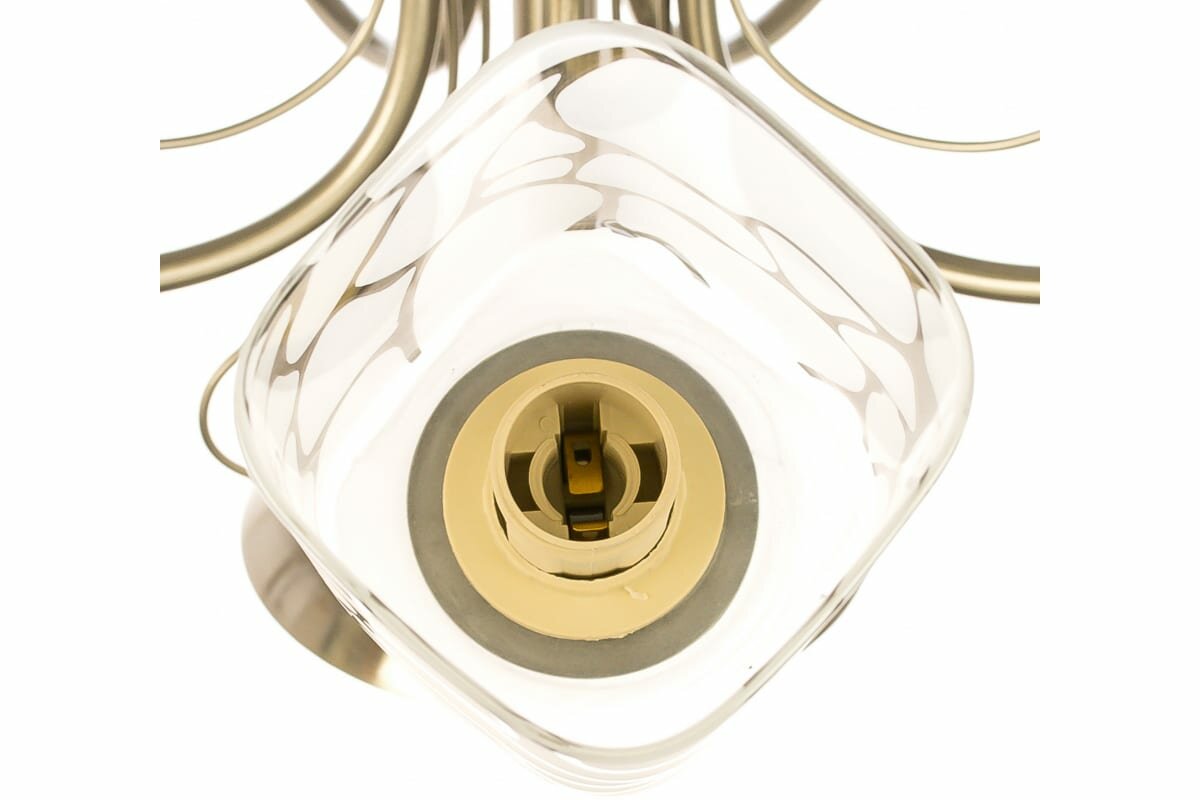 Люстра De Markt Олимпия 261019505, E14, 300 Вт, кол-во ламп: 5 шт., цвет: серебристый - фотография № 19