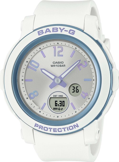 Наручные часы CASIO Baby-G, серебряный