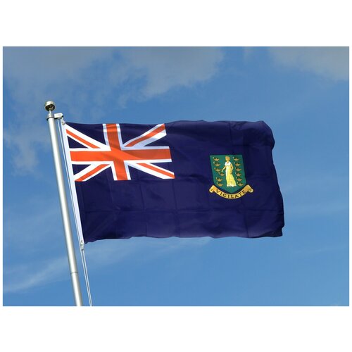 Флаг Британских Виргинских Островов 90х135 см
