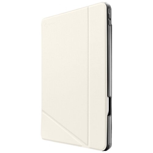 Tomtoc для iPad Pro 12.9 (2021/22) чехол Tri-use Folio B02 PU/TPU/PC White