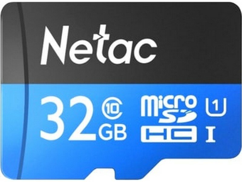 Карта памяти Netac P500 microSDHC 32GB без SD адаптера (NT02P500STN-032G-S)