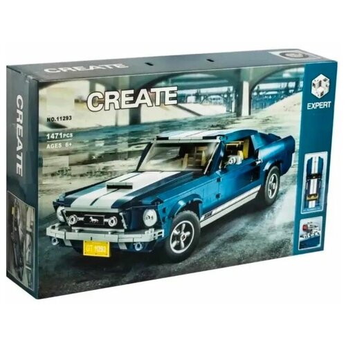 Конструктор Ford Mustang GT 1967 Creator Форд Мустанг Совместим с лего