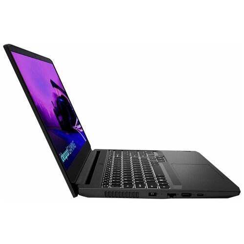 Ноутбук Lenovo IdeaPad Gaming 3 15IHU6 Core i5 11300H8Gb256Gb SSDNV RTX3050 4Gb156 FullHDWin11 Black 7300000₽