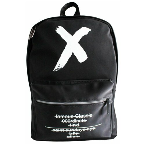 Рюкзак черный (44х30х20см)/ Рюкзак для школы, для спорта и путешествий