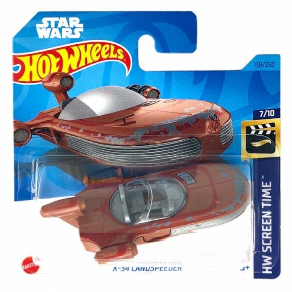 Машинка Mattel Hot Wheels X-34 Landspeeder, арт. HKG76 (5785) (138 из 250)