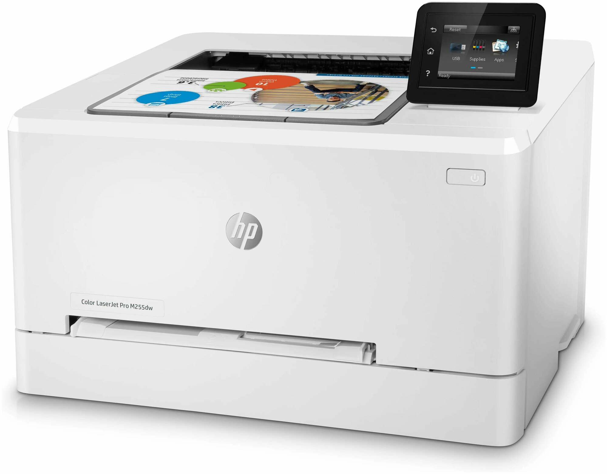 Принтер лазерный HP Color LaserJet Pro M255dw 7KW64A