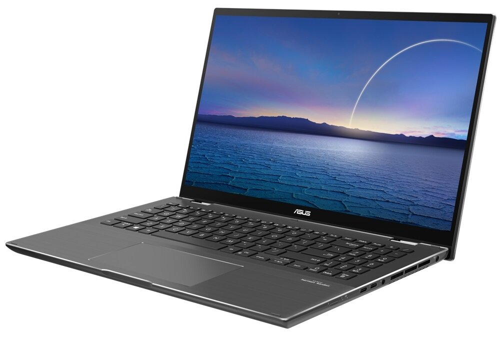 Ноутбук ASUS Zenbook Flip 15 UX564EH-EZ043W 90NB0SC1-M00920 i7-1165G716Gb512GB SSDGTX 1650 4Gb Max Q156 FHD 1920x1080 TOUCH IPS GlareIllum KBWindows 11 Home19KgGreySleeve Stylus