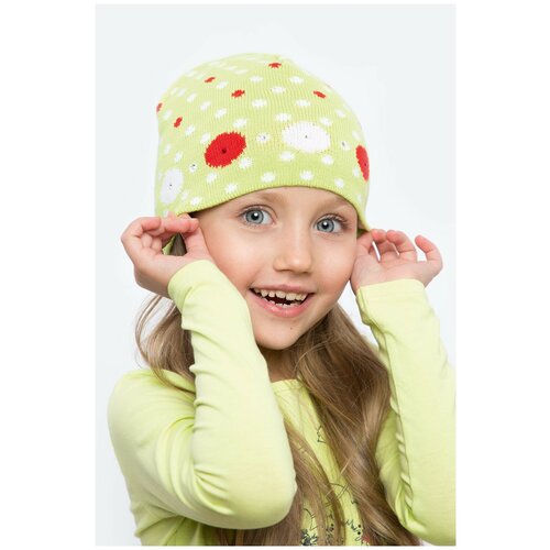 фото Шапка шалуны, размер 50, зеленый