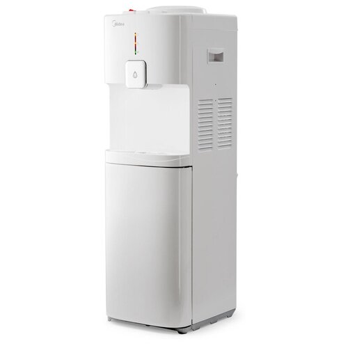 кулер для воды c холодильником smixx 95l b e золотой с серебром Кулер для воды Midea YL1662S-B с холодильником, 1 шт.