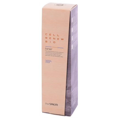 Тонер для лица антивозрастной THE SAEM CELL RENEW BIO TONER, 150 мл.