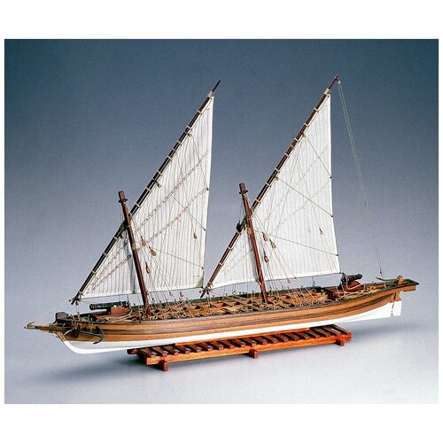 Сборная модель корабля для начинающих от Amati (Италия), Arrow, М.1:55 сборная модель корабля для детей от amati италия nina нао 220х60х230 мм м 1 135