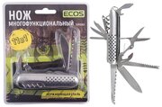 Нож складной многофункциональный Ecos SR061 11 в 1, 17.5см, нержавеющая сталь, блистер (325111)