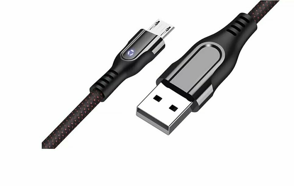 Кабель HOCO U54 Micro USB 2.4A черный
