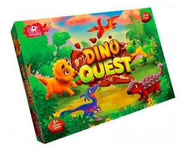 Danko Toys Развивающая настольная игра «Dino Quest»