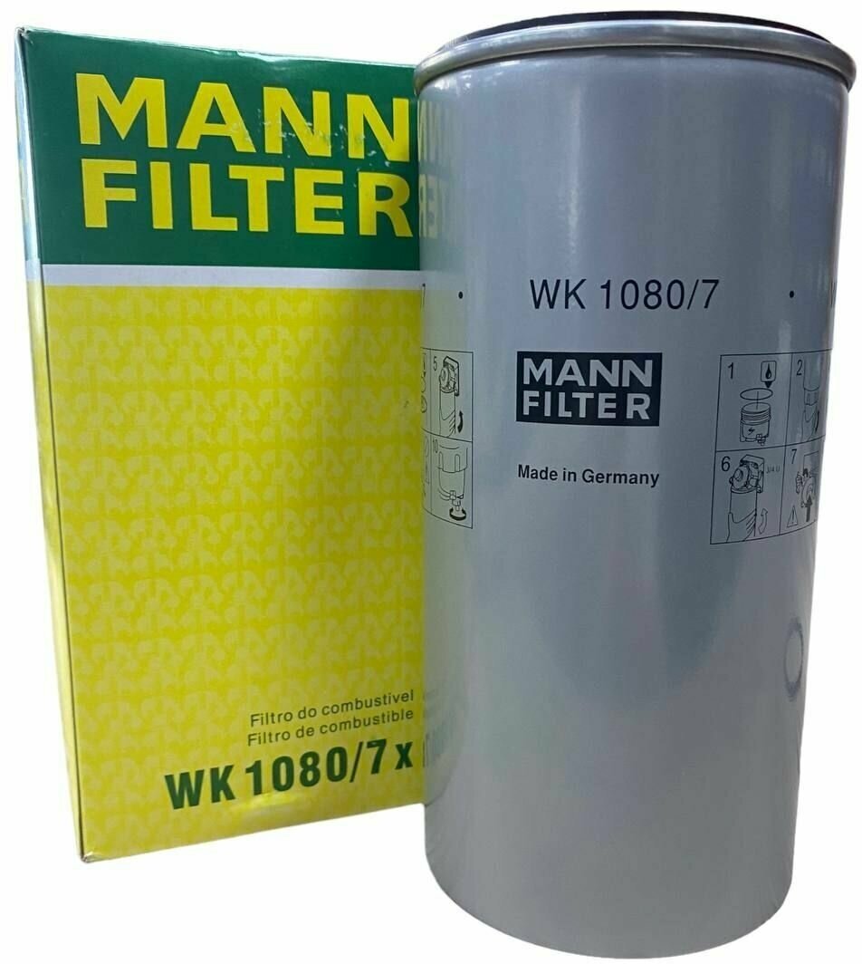 Фильтр топливный MANN-FILTER WK10807X