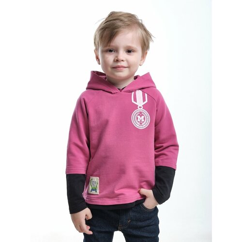 фото Худи mini maxi, размер 116, красный