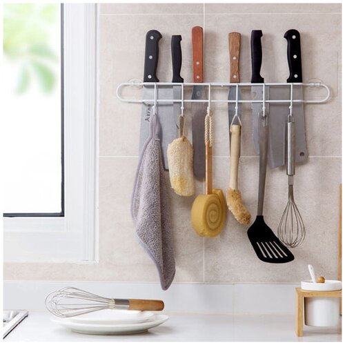 Органайзер для кухни / крючки для кухни / держатель кухонный / подставка для ножей/Рейлинг для кухни