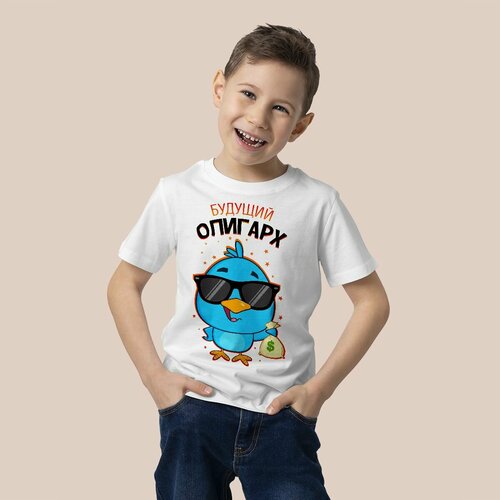 фото Футболка , размер 22, белый нет бренда