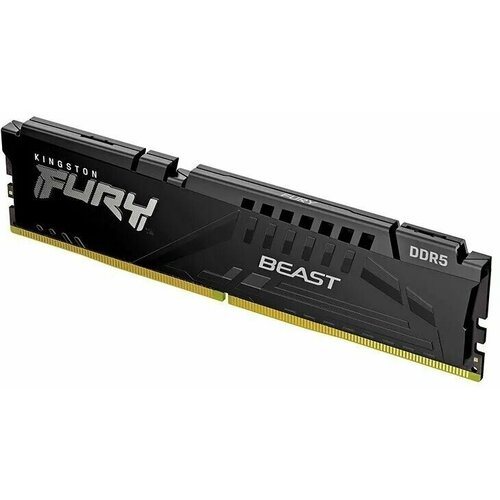 Оперативная память Kingston Fury Beast Black DDR5 6000 МГц 2x16 ГБ (KF560C40BBK2-32)