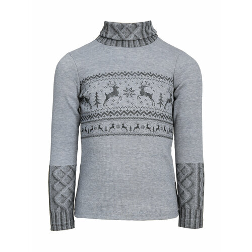 фото Водолазка ивашка, размер 98, серый