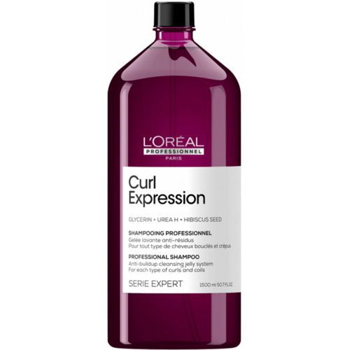 Loreal Curl Expression- Увлажняющий шампунь для всех типов кудрявых волос 1500 мл loreal профессиональный увлажняющий шампунь curl expression для всех типов кудрявых волос 300 мл