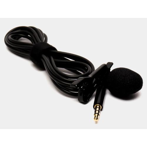 Микрофон Lavalier CQ021 петличка/4м/Lightning черный