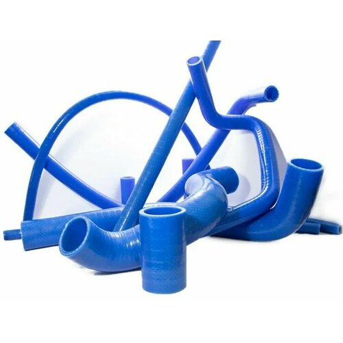 УАЗ-3163 дв. ЗМЗ 409 Е-2,3 полный комплект силиконовых патрубков (с кондиционером) (к-т 12шт.)