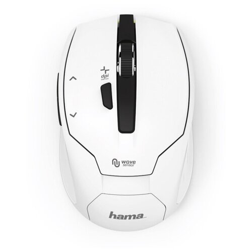 HAMA Мышь беспроводная HAMA Milano белый USB радиоканал 00182638 101500₽