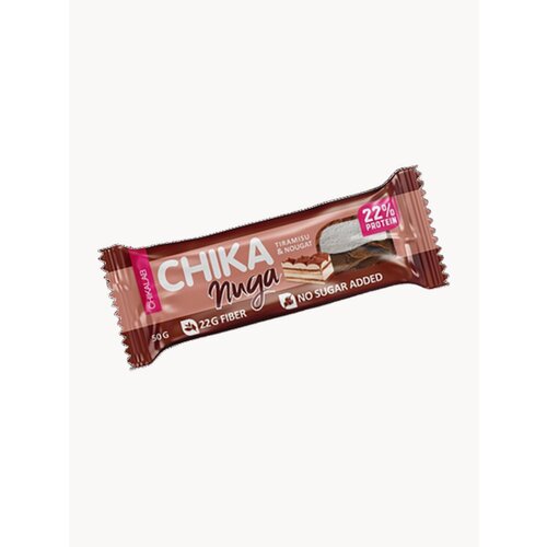 CHIKALAB Протеиновые батончики без сахара Нуга в шоколаде 