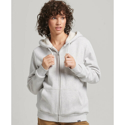 фото Толстовка superdry, размер 6, серый