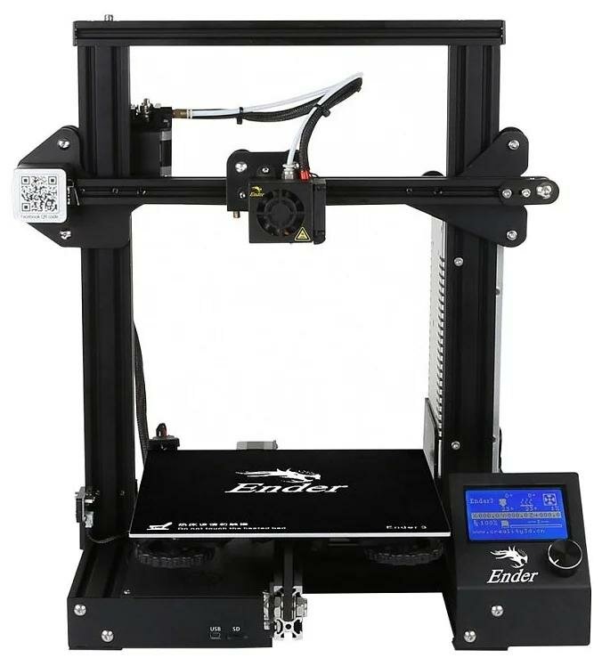 3D принтер Creality Ender-3 S1, размер печати 220x220x270mm (набор для сборки) - фото №10