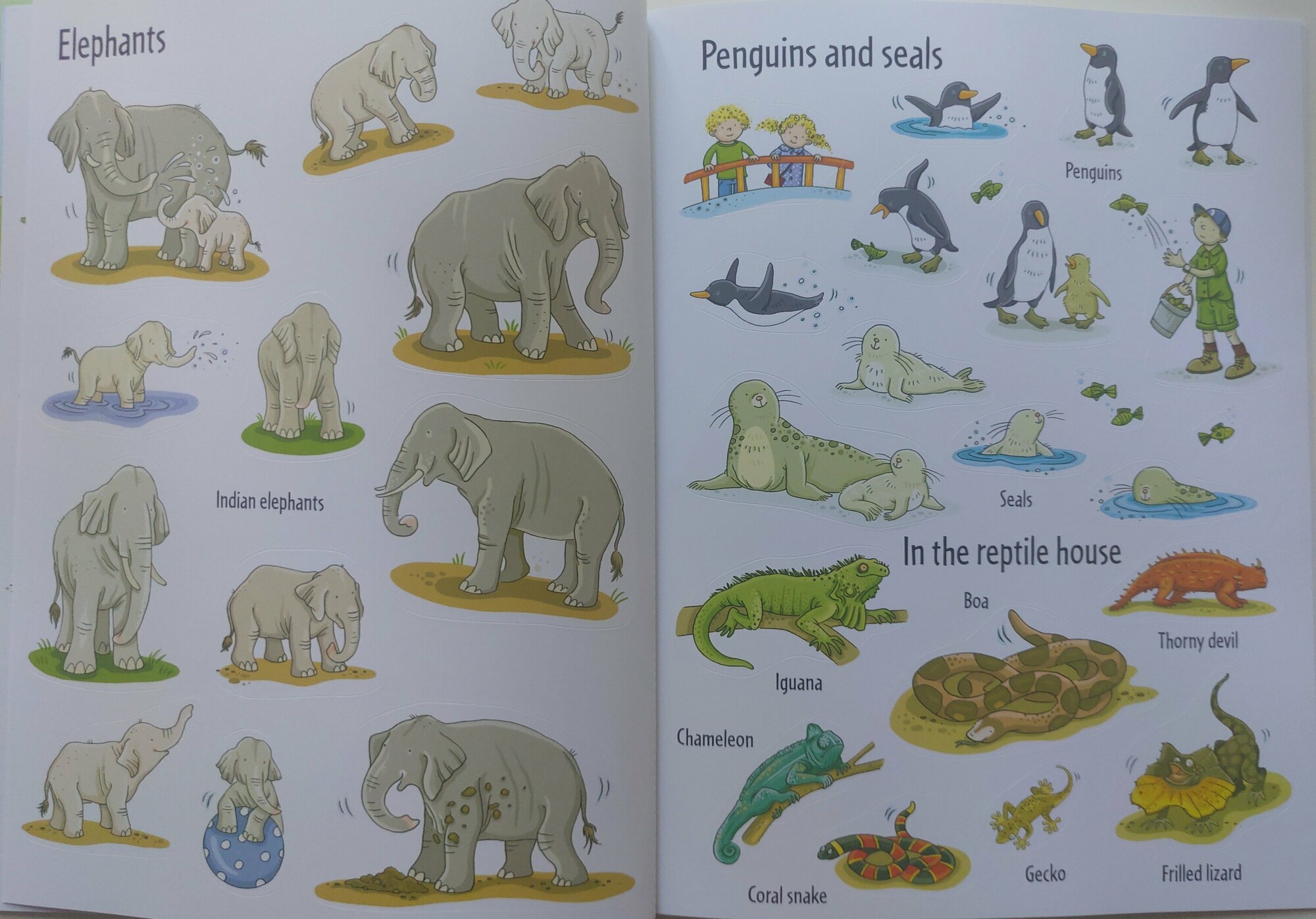 First Sticker Book. Zoo (Сэм Тэплин / Сэм Теплин / Сэм Таплин) - фото №9