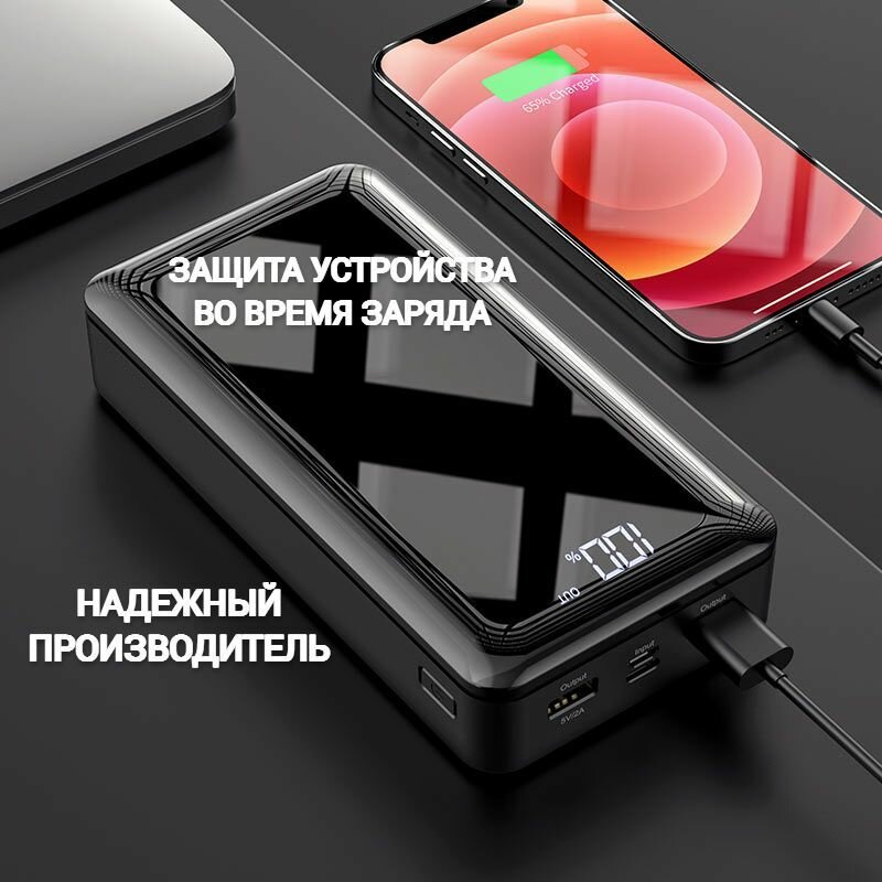 Портативный аккумулятор Borofone BJ8 Extreme 30000mAh