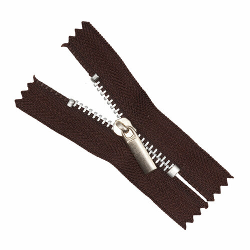 Молния мини 5 см 28336 коричневый 4 шт 212₽