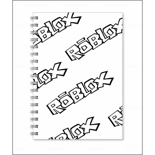 Тетрадь Роблокс, Roblox №10 printio тетрадь на пружине roblox роблокс