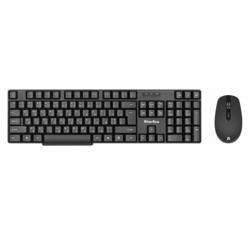 Беспроводная клавиатура и мышь Alteracs KM001-ORE Black