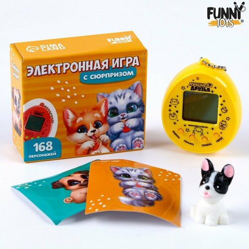 Электронная игра с сюрпризом Выбери меня, с наклейками 1 шт