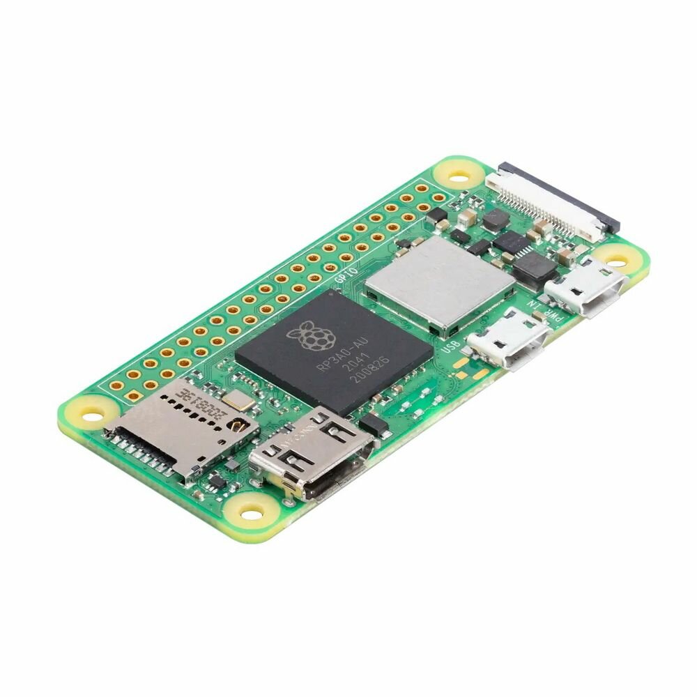 Одноплатный компьютер Raspberry Pi Zero 2 W 1GHz quad-core CPU