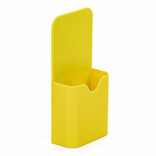 Магнитная подставка для маркера вертикальная, желтая