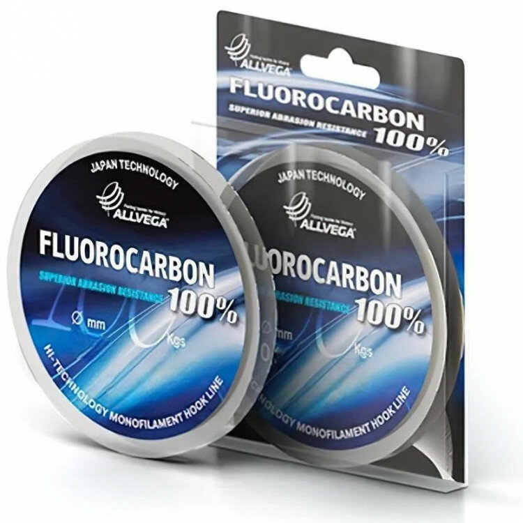 Леска Allvega FX Fluorocarbon 0.10 30м