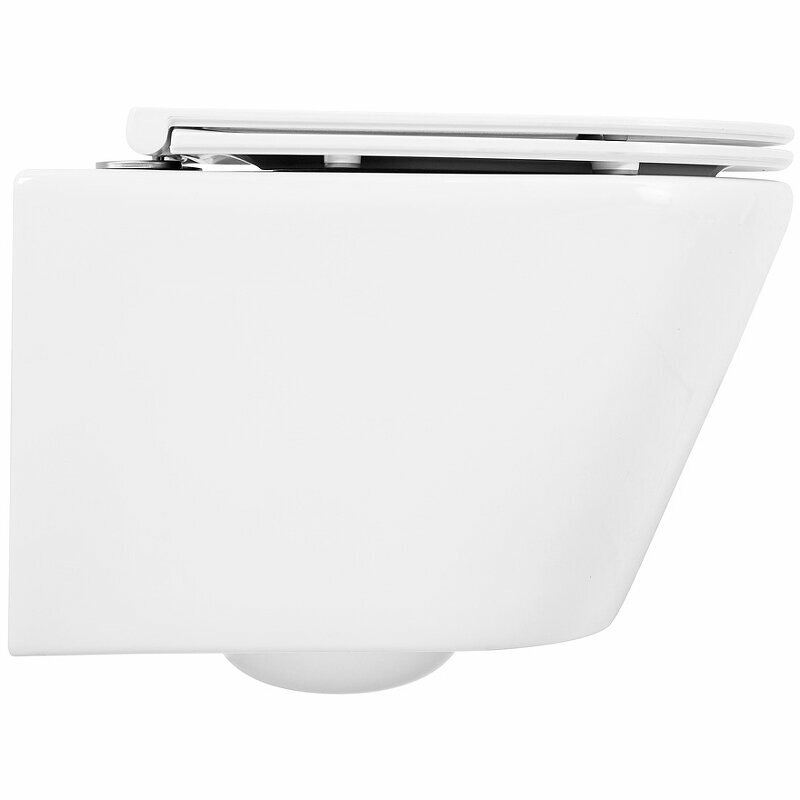 Комплект 3 в 1 BelBagno Унитаз TRE BB8001CHR/SC+Система инсталляции BB002-80+Кнопка BB014-SR-BIANCO - фото №17